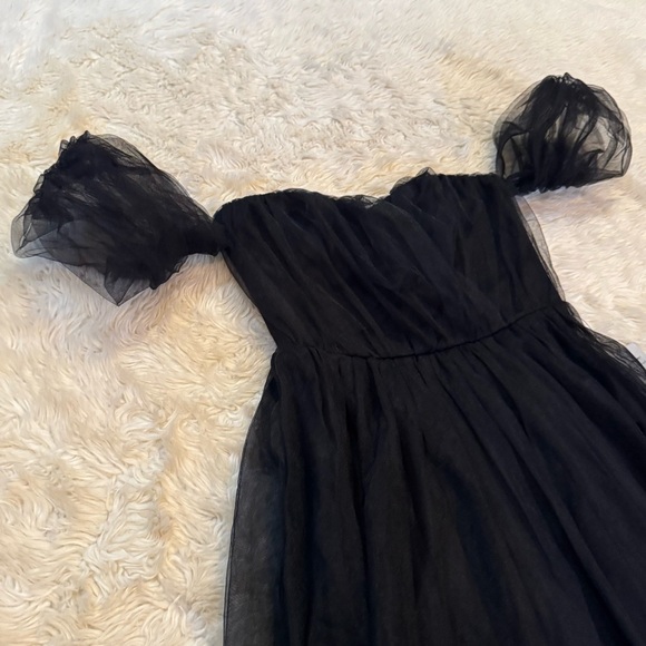 NWT Lulus Divine Dreamer Black Tulle Dress - Size XS - Picture 6 of 8